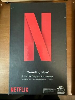 Netflix Party Card Game